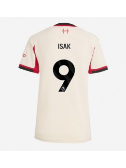 Billige Liverpool Alexander Isak #9 Bortedrakt Dame 2025-26 Kortermet